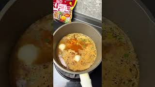 would you eat this? #cooking #turkeynoodles #asmr #food #spicynoodlesoup #delicious #noodles #ramen
