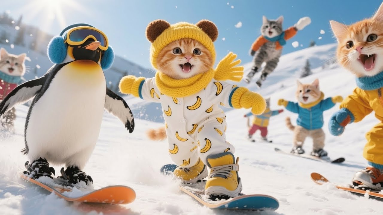 Mama Cat Takes Care of Sick Kitten All Night 🐱❤️ | Heart-Touching Funny Cat Video 