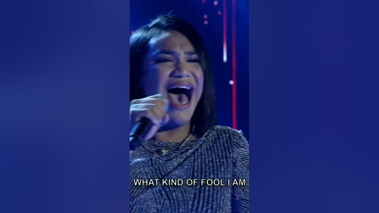 Raven Heyres performs What Kind of Fool Am I #tawagngtanghalan #itshowtime #showtimeresbekbekan