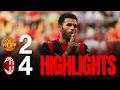 Manchester United 2-4 Milan | Primo gol di Gonçalo Ramos nella vittoria di Breslavia | Highlights