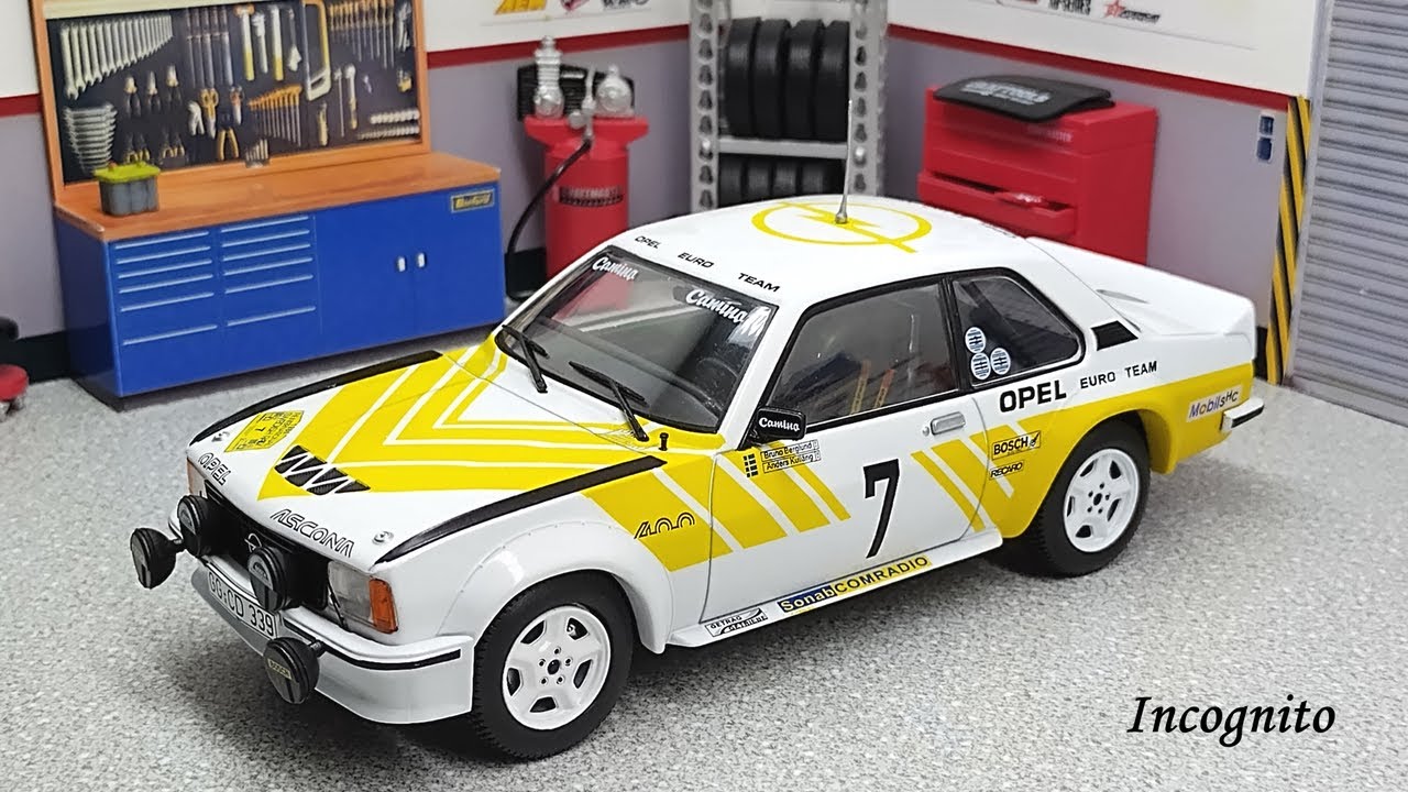 OPEL ASCONA 400 1980 RALLY SWEDEN A.KULLANG 1:43 IXO ALTAYA - BCN STOCK CARS