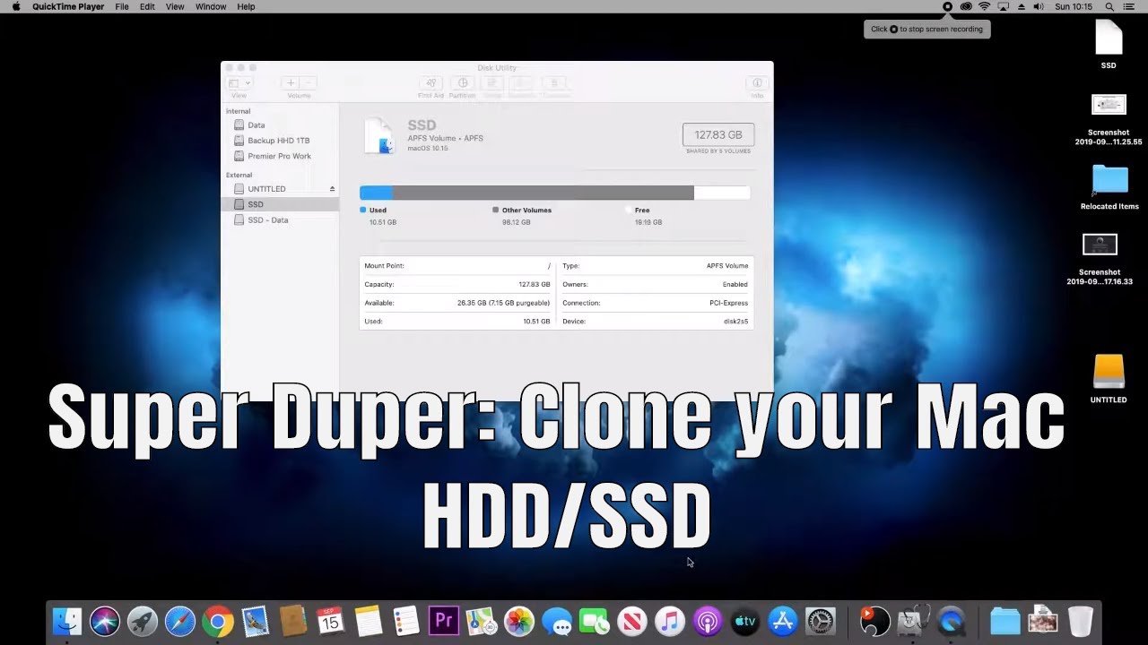 Backing Up & your Hard Drive using SuperDuper - YouTube