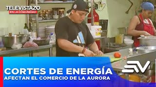 Cortes de energía y horarios afectan el comercio de La Aurora | Televistazo en la Comunidad