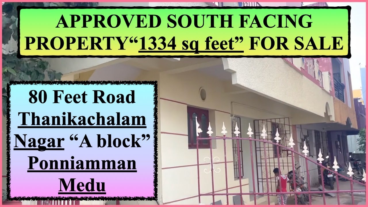 Property for sale at Ponniammanmedu, Thanikachalam Nagar A Block 80