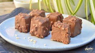 Recette de Rochers chocolat praliné