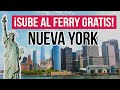 🗽 El ferry gratis de STATEN ISLAND tiene estas vistas | Nueva York gratis