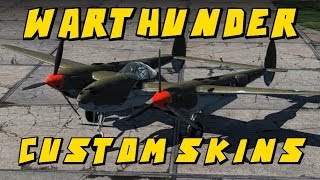 War Thunder! How To Make Custom Skins Without Photoshop! [Outdated]