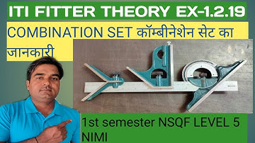 COMBINATION  SET.ITI FITTER THEORY.EX-1.2.19. 1ST SEMESTER NSQF LEVEL -5 NIMI.ITI FITTER AIM
