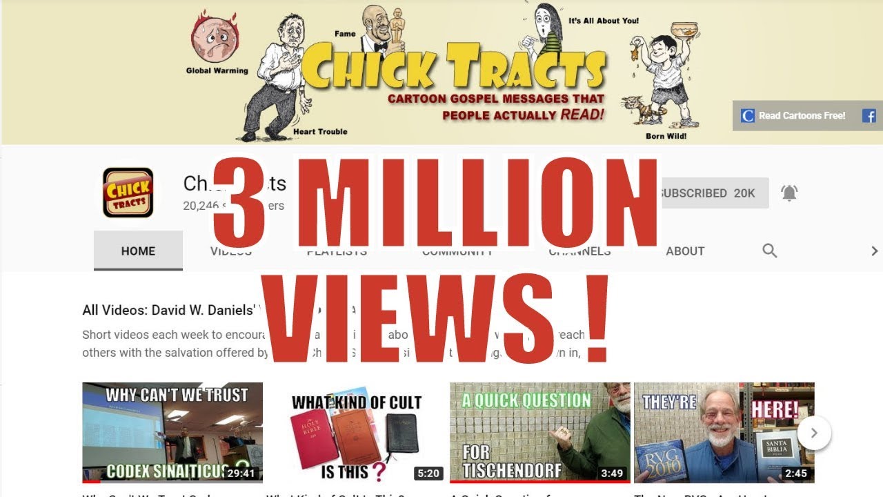 3 Million Views! - YouTube