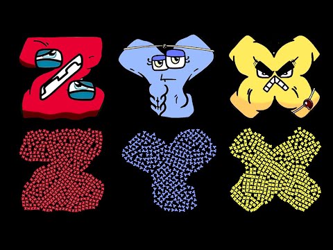 Alphabet Lore Filling with Lowercase Letters - Full Version (a-z)
