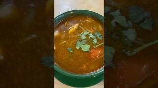 Dinner with Tomyum and fried noodles #foodie