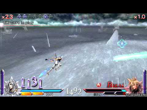 Dissidia 012 Cecil/Jecht  vs. Cloud