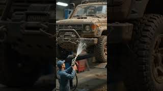 Caption:✨ Dusty Cars Turned Brand New! 🚗🧼🔥