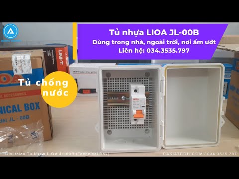 Video #1 Tủ nhựa LIOA JL-00B - Tủ điện LIOA chống nước dùng... - youtube