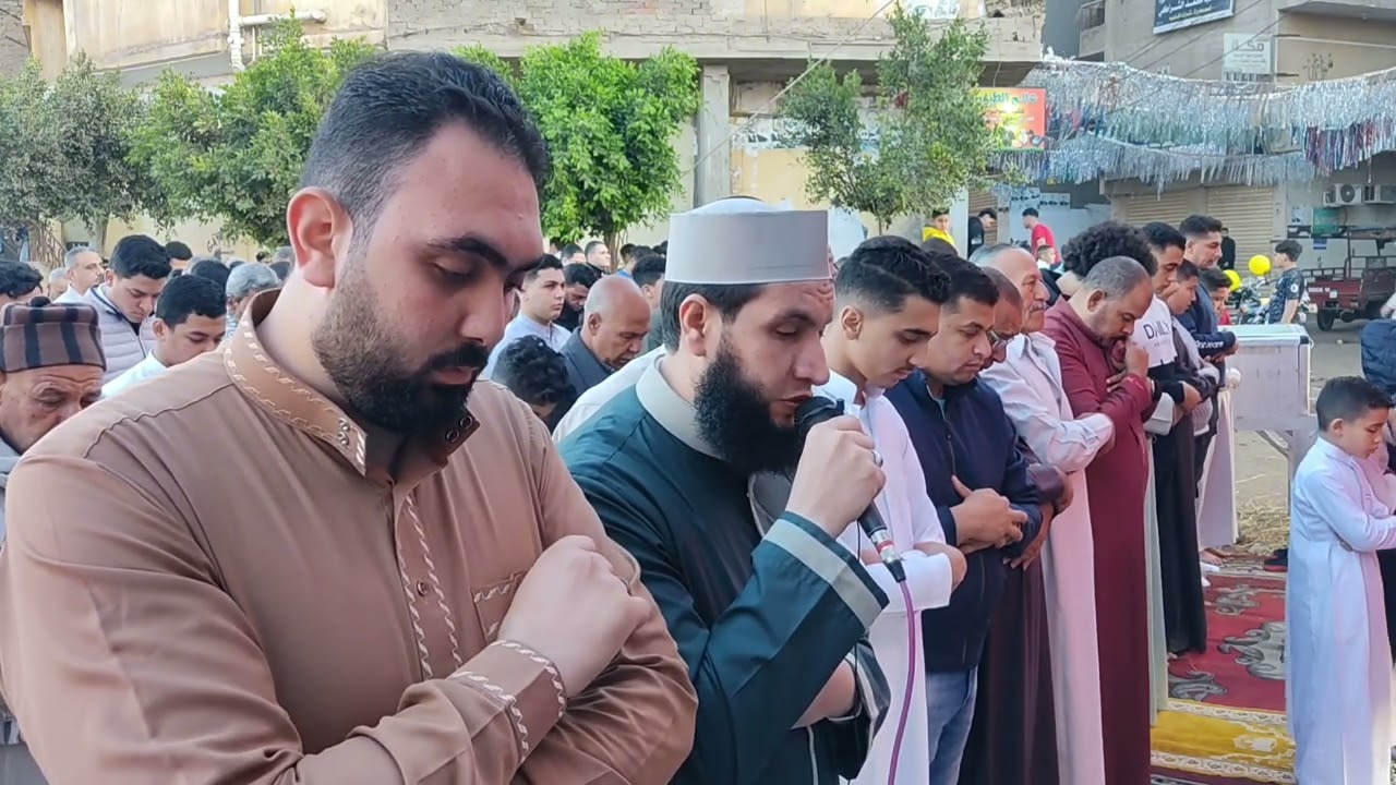 صلاة عيد الفطر المبارك لسنة ١٤٤٥ هجريا تلاوة رائعة لسورة المعارج للشيخ محمد جمال عقيل