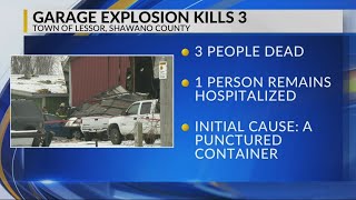 UPDATE to Shawano Co. explosion