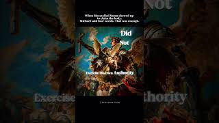 Satan Fought The Archangel Michael Over The Body of Moses. Scripture Records It.