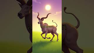 Is This the BIGGEST Antelope in the World? 🦌 #wildlife #naturekids