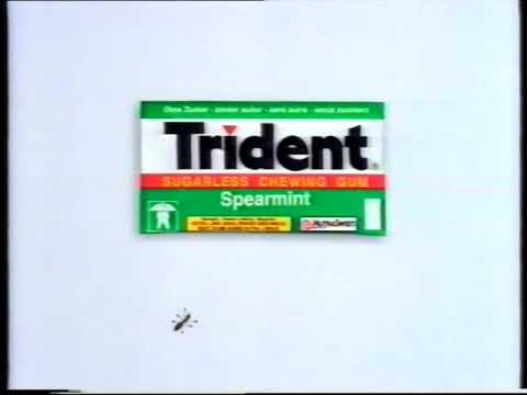 1996 商業廣告 Trident無糖香口膠