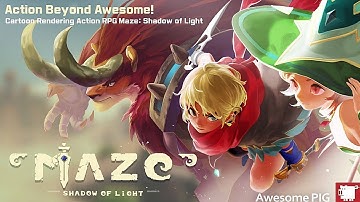 Maze Shadow of Light - by Awesome Pig  - iOS / Android - Gameplay