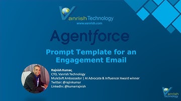 Agentforce: Email Prompt Template