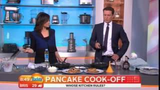 The TODAY Show - Pancake cook off - 12 Feb 2013