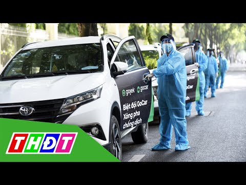 Video 150 xe công nghệ ở TP.HCM hỗ trợ vận chuyển lực lượng... - youtube