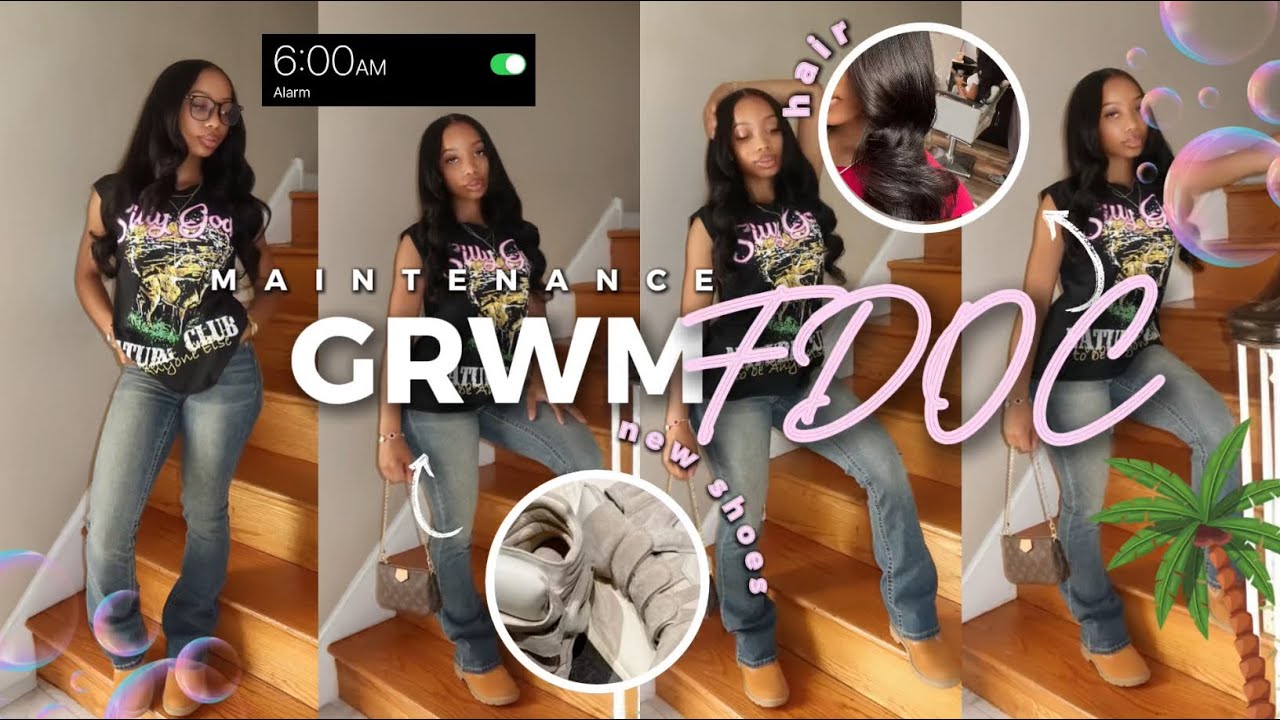 GRWM FOR THE FIRST DAY OF SCHOOL *freshman year of college* | maintenance, ootd, chitchat etc. 