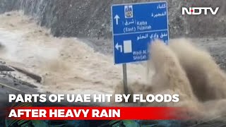 Parts Of UAE Hit By Floods After Heavy Rain