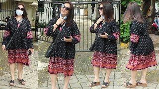 Gorgeous Divya Dutta Very Sweet Reaction On Her New Web Series Sleeping Partner Snapped By Media