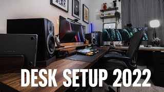 Desk Setup Tour 2022 | Content Creators Home Office