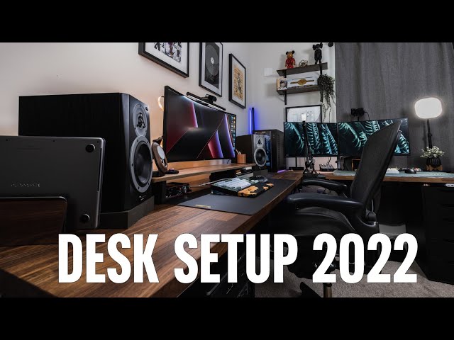 Studio Tour 2022  My  Creator Desk Setup! 
