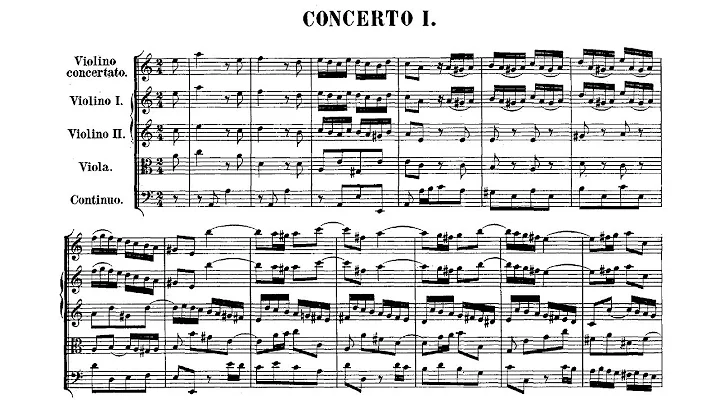 JS Bach: Violin Concerto in A Minor, BWV 1041 - Ke...