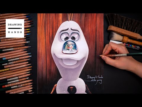 Drawing Once <strong>Upon</strong> a Snowman - Olaf [Drawing Hands]