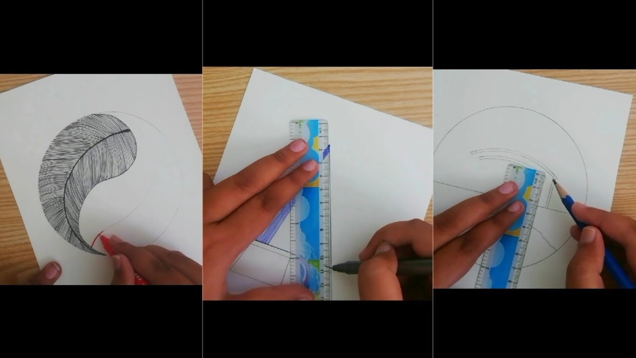 3 easy drawing for beginners / yahya dreams drawing - YouTube