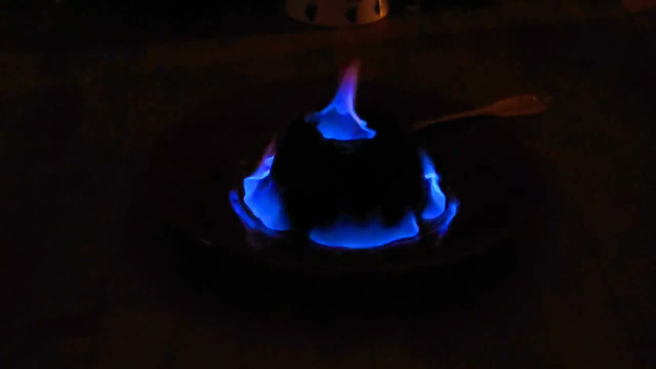 The annual Peace family Christmas pudding with Diplomatico rum from Venezuela 12.25.22