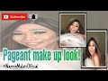 MAKE UP VLOG PAGEANT MAKE UP LOOK 