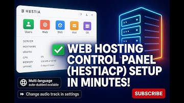 Fast setup HestiaCP Web Hosting Panel – Nameservers, DNS & Email Setup #webhosting