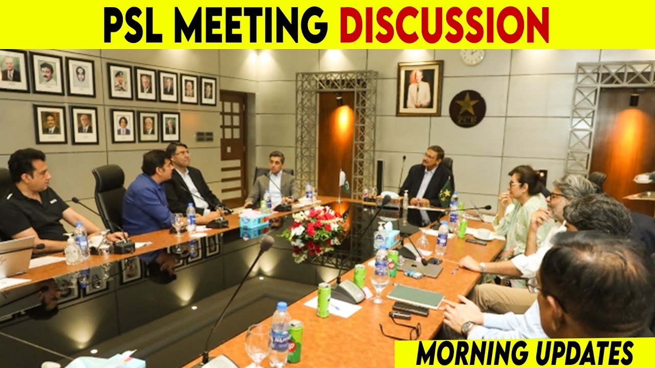 LIVE: PSL 2026 Big Meeting Update | Auction vs Draft Discussion | PSL 11 Schedule & New Teams News