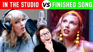 famous singers IN THE STUDIO vs FINAL ALBUM VERSION Net Worth