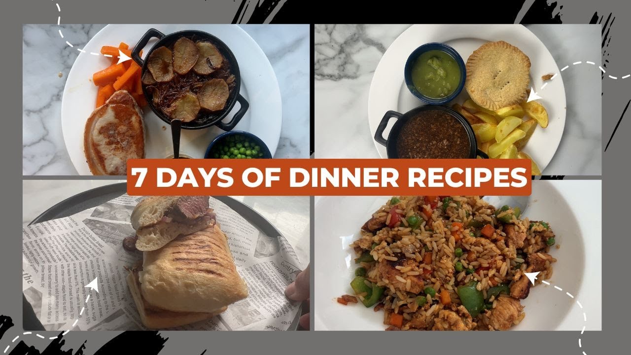 7 days of family dinners and recipes cooked from 15.09.25 - 21.09.25. What's for dinner UK