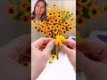 Flores amarillas #viral #shorts #manualidades #march #eua #diy #primavera #girasoles s