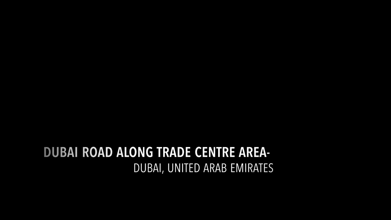 DUBAI driving along trade centre area, United Arab Emirates instagram story viewer