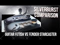 Guitar Fetish Body VS Fender Starcaster Silverburst Stratocaster