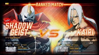 Shadowgeist vs Kairi - Fighting EX Layer