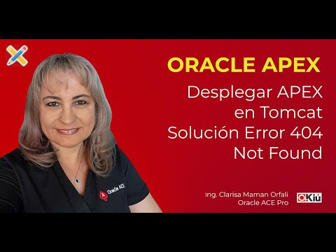 Deploying Oracle APEX on Tomcat - 404 Not Found Error Solution