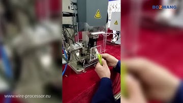 Terminal crimping machines BZW-4040T nad BZW-4030T