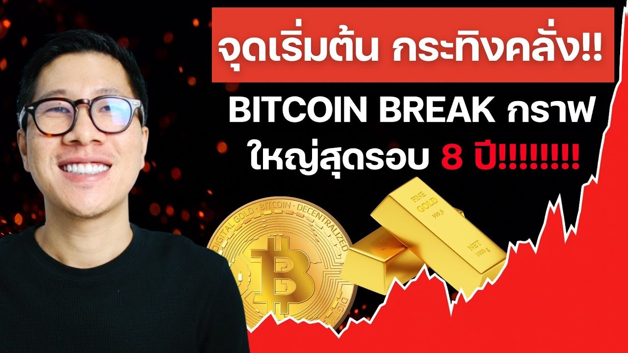 ⁣วิเคราะห์กราฟ BITCOIN : จุดเริ่มต้น กระทิงคลั่ง!! BITCOIN BREAK กราฟ ใหญ่สุดรอบ 8 ปี!!!!!!!!