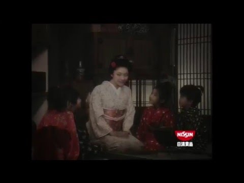 日清食品　江戸そば京うどん CM 小池栄子 2006年