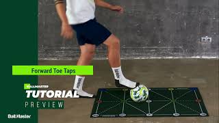 Forward Toe Taps Tutorial Football Skill Move For Speed & Control Ballmaster